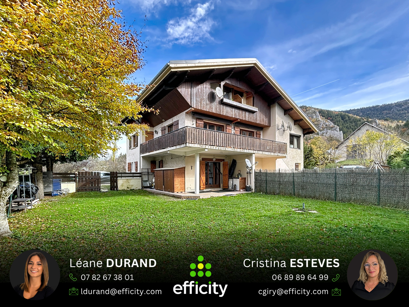 appartement 3 pièces - 51,0m2 à Lans-en-Vercors (38250)