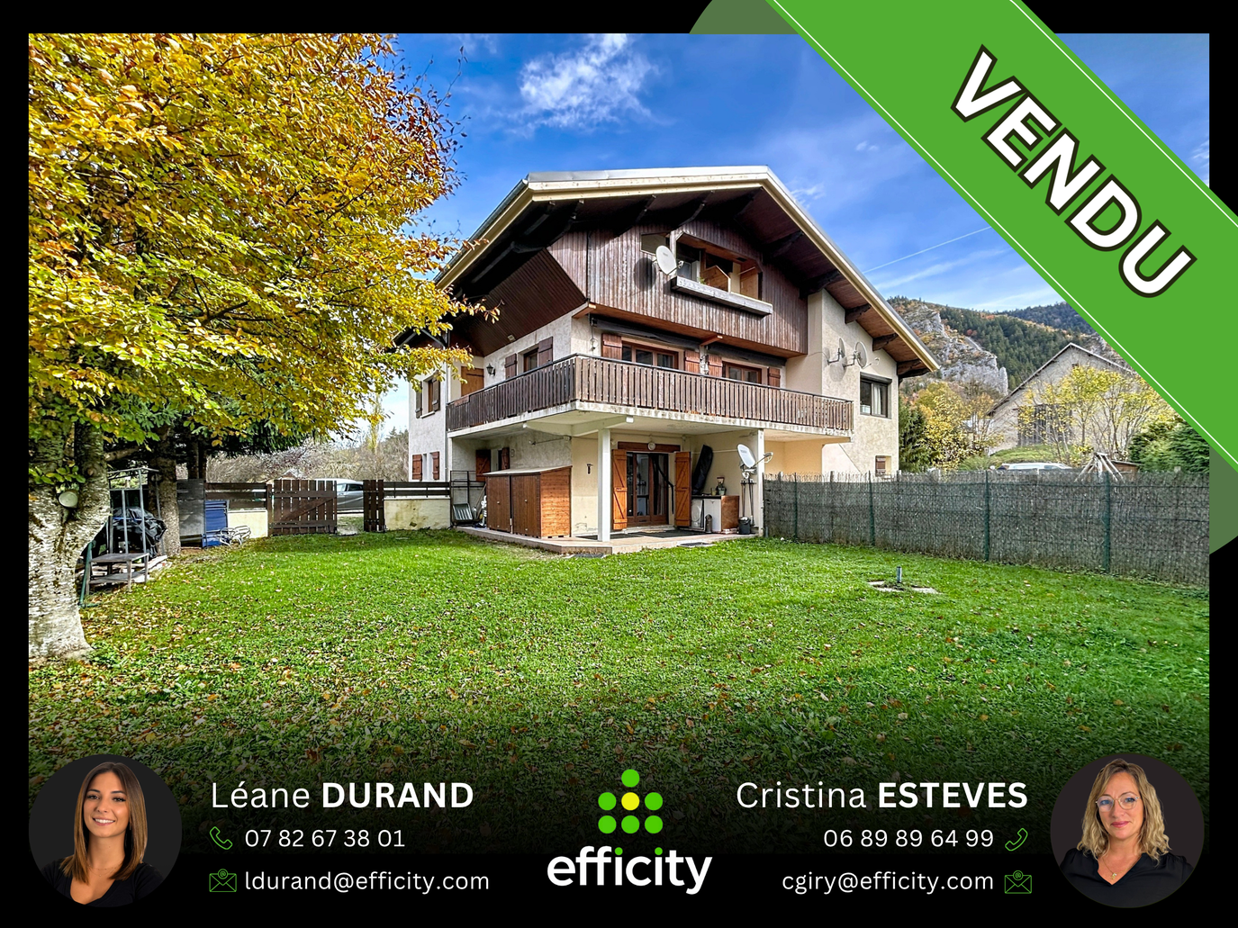 appartement 3 pièces - 51m2 à Lans-en-Vercors (38250)
