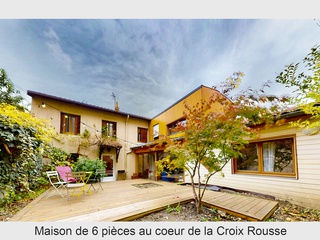 maison 6 pièces - 120m2 à Lyon (69004)