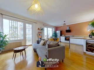 appartement 3 pièces - 72m2 à Lyon (69003)