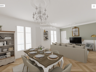 appartement 5 pièces - 100m2 à Paris (75017)