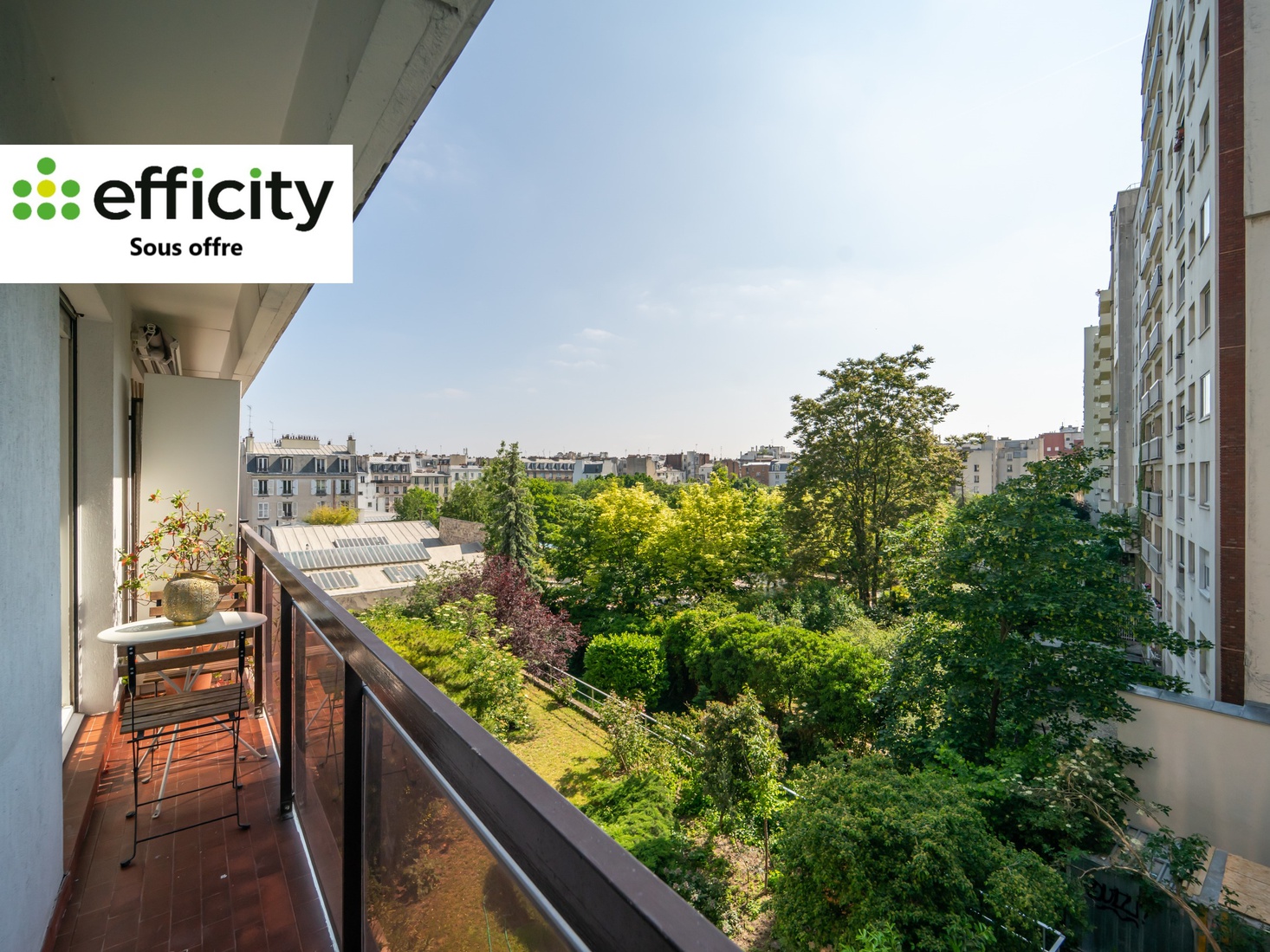 appartement 2 pièces - 42m2 à Paris (75018)