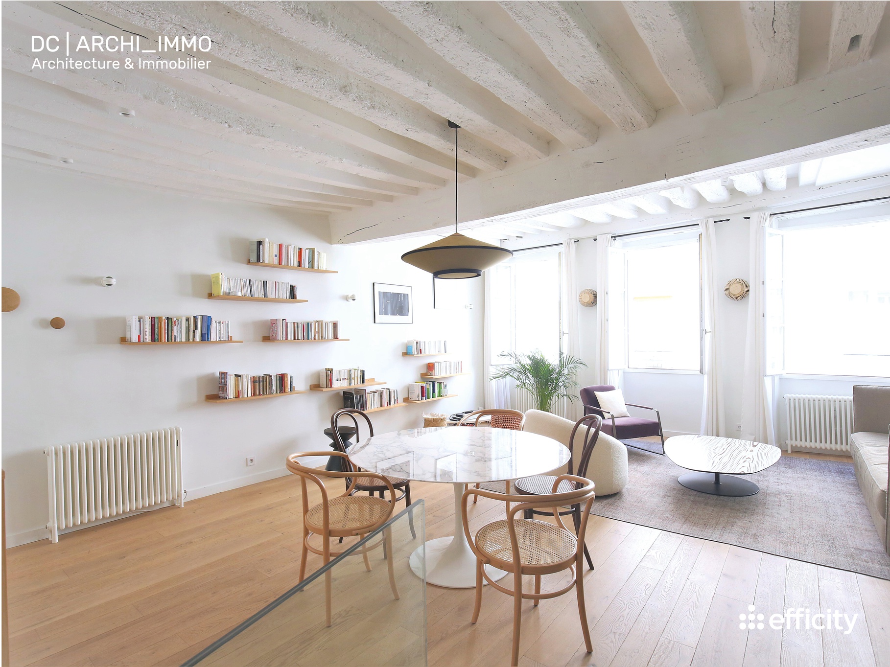 appartement 3 pièces - 54m2 à Courbevoie (92400)