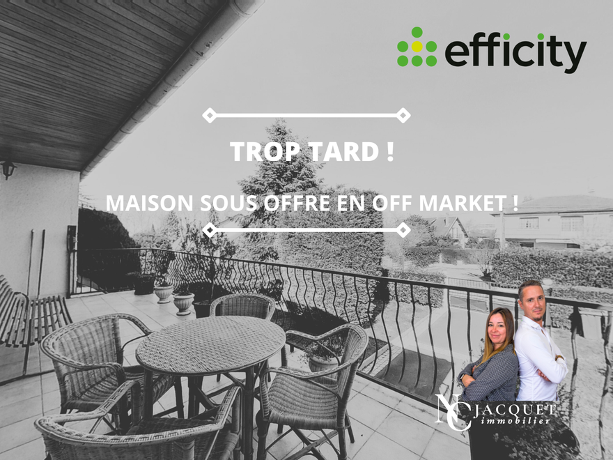 maison 4 pièces - 112m2 à Rillieux-la-Pape (69140)