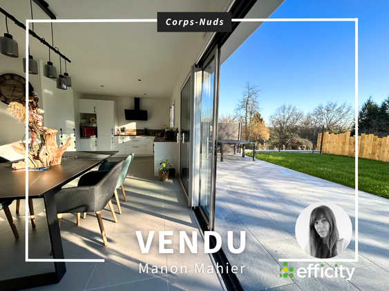 maison 5 pièces - 122m2 à Corps-Nuds (35150)