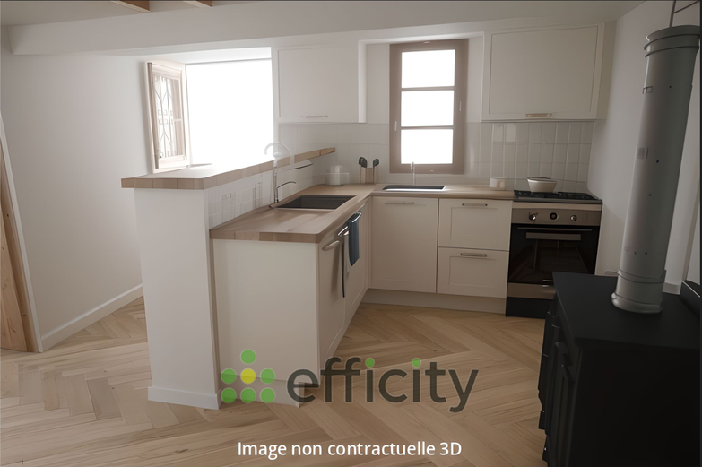 maison 3 pièces - 65m2 à Chazelles-sur-Lyon (42140)