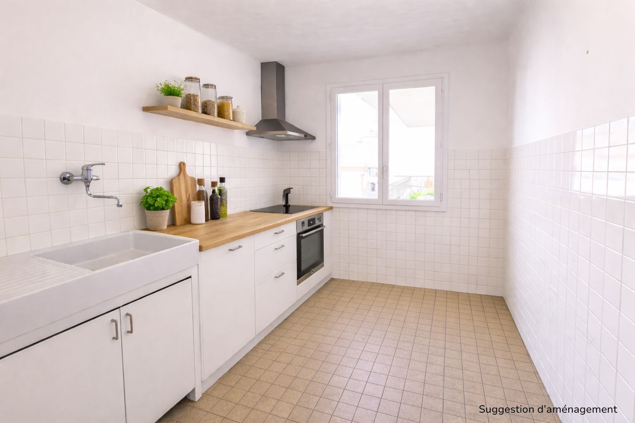 Achat immobilier Appartement 2 pièces  52m2 à Nice (06300) - Photo n°4