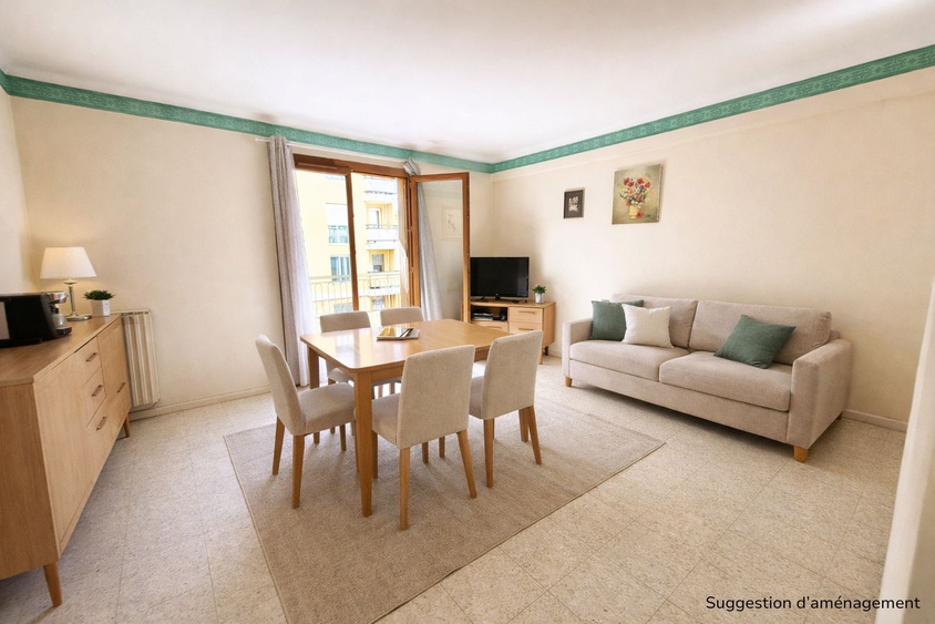 appartement 2 pièces - 52m2 à Nice (06300)