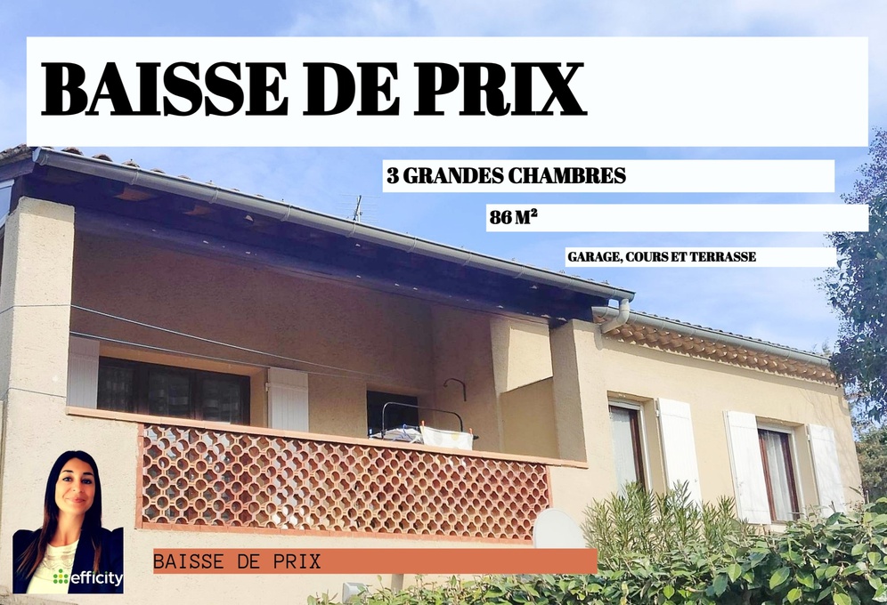 appartement 4 pièces - 86m2 à Aubignan (84810)