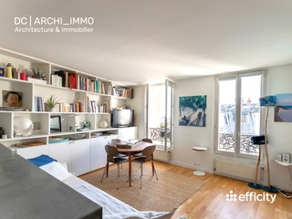 appartement 3 pièces - 45m2 à Paris (75018)