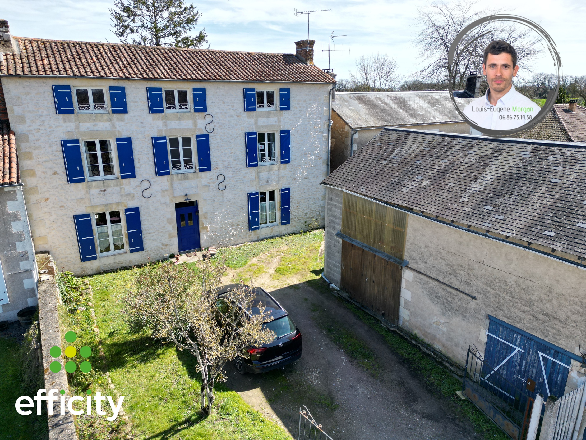 maison 8 pièces - 163m2 à Pouillé (86800)