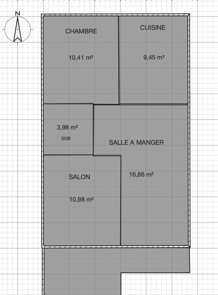 Achat immobilier Appartement 3 pièces  61m2 à Frontignan (34110) - Photo n°4