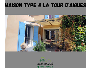 maison 4 pièces - 90m2 à La Tour-d'Aigues (84240)