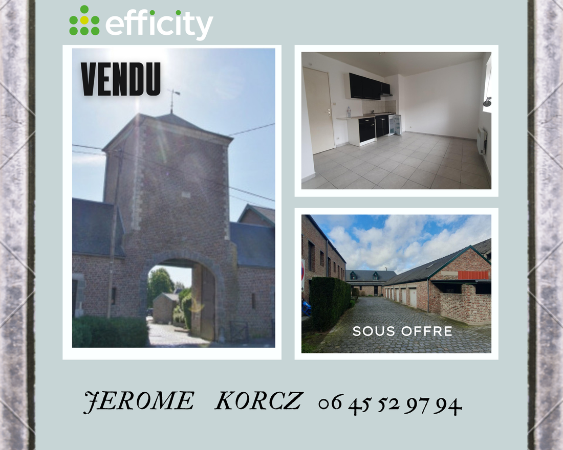 appartement 1 pièces - 28m2 à Famars (59300)