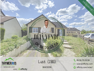 maison 4 pièces - 92m2 à Lucé (28110)