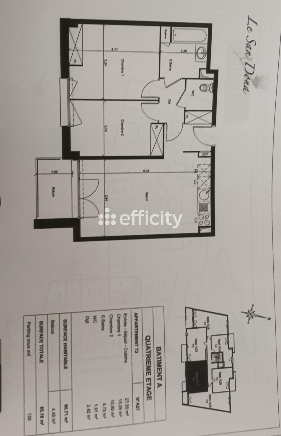 Achat immobilier Appartement 3 pièces  61m2 à Toulouse (31200) - Photo n°8