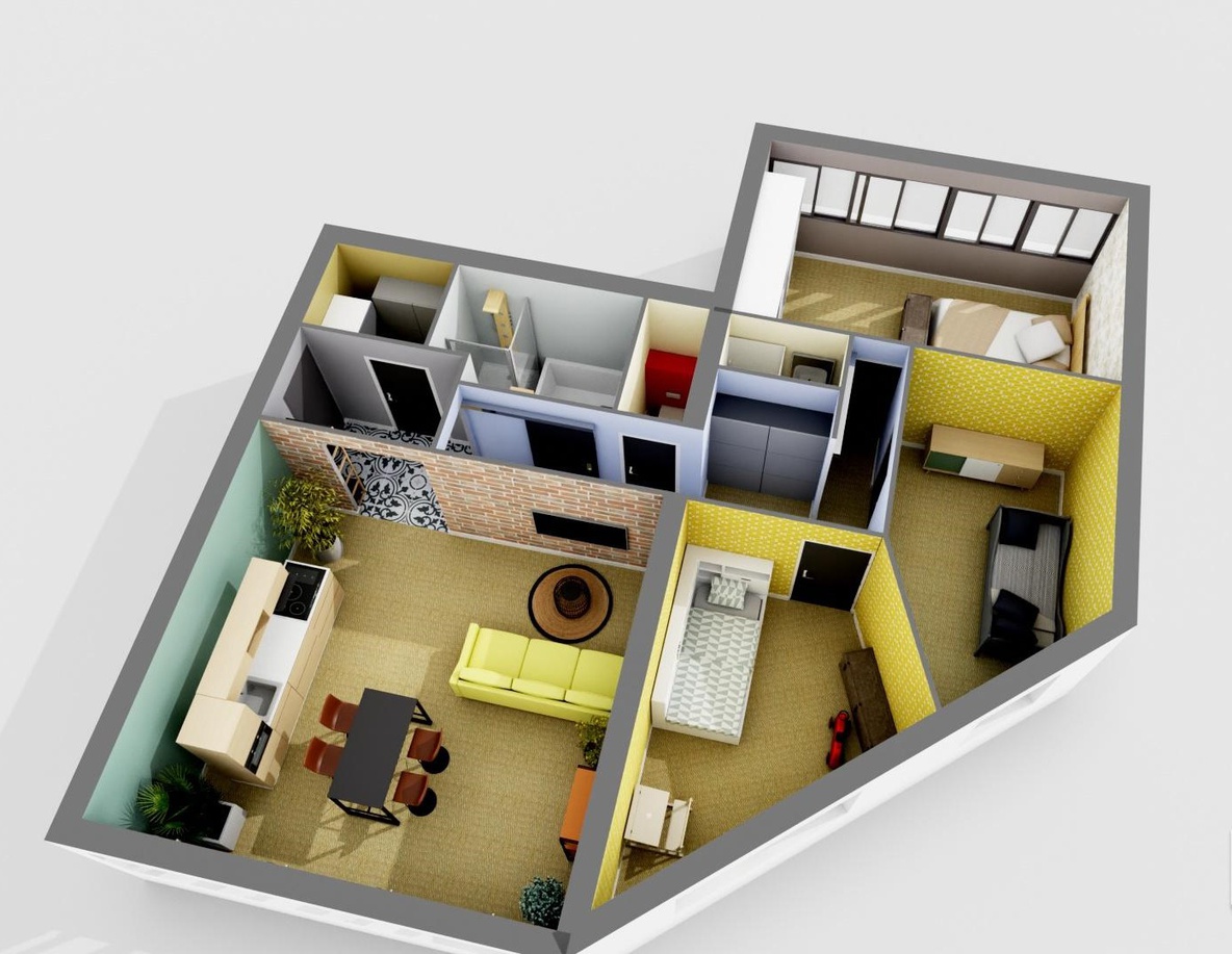 Achat immobilier Appartement 4 pièces  79m2 à Champs-sur-Marne (77420) - Photo n°11