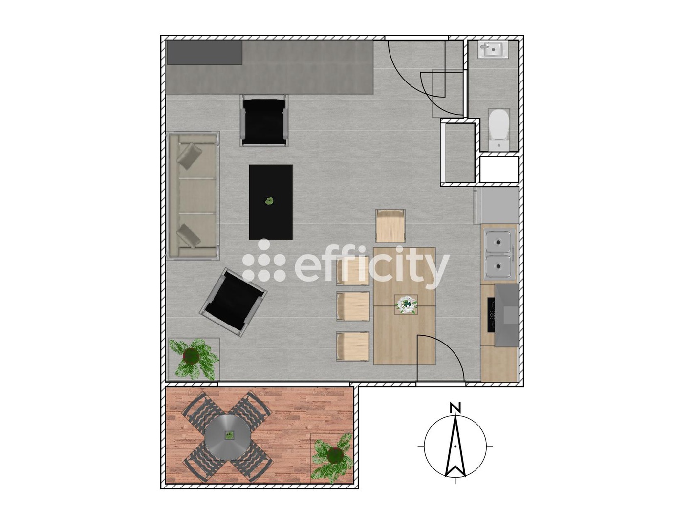 Achat immobilier Appartement 3 pièces  63m2 à Montpellier (34000) - Photo n°9