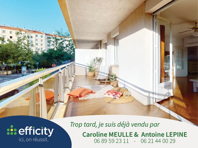 appartement 5 pièces - 106m2 à Lyon (69007)