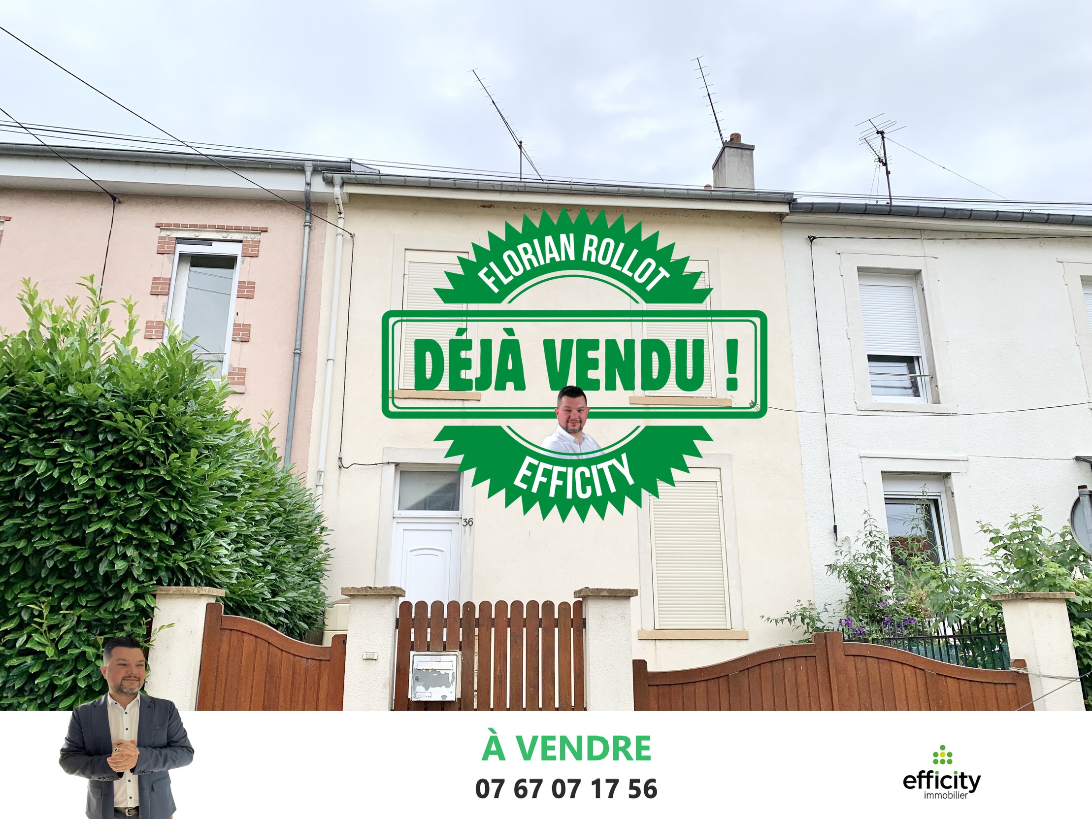 maison 3 pièces - 60m2 à Nancy (54000)