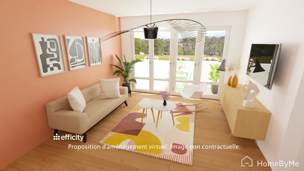 appartement 2 pièces - 44m2 à Villeurbanne (69100)