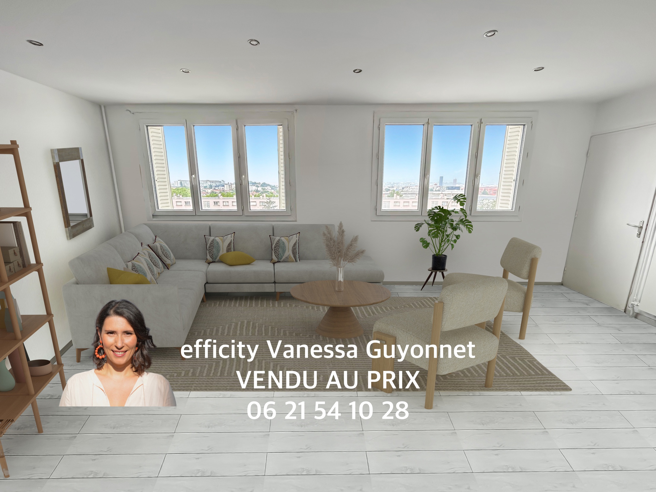 appartement 4 pièces - 74m2 à Villeurbanne (69100)
