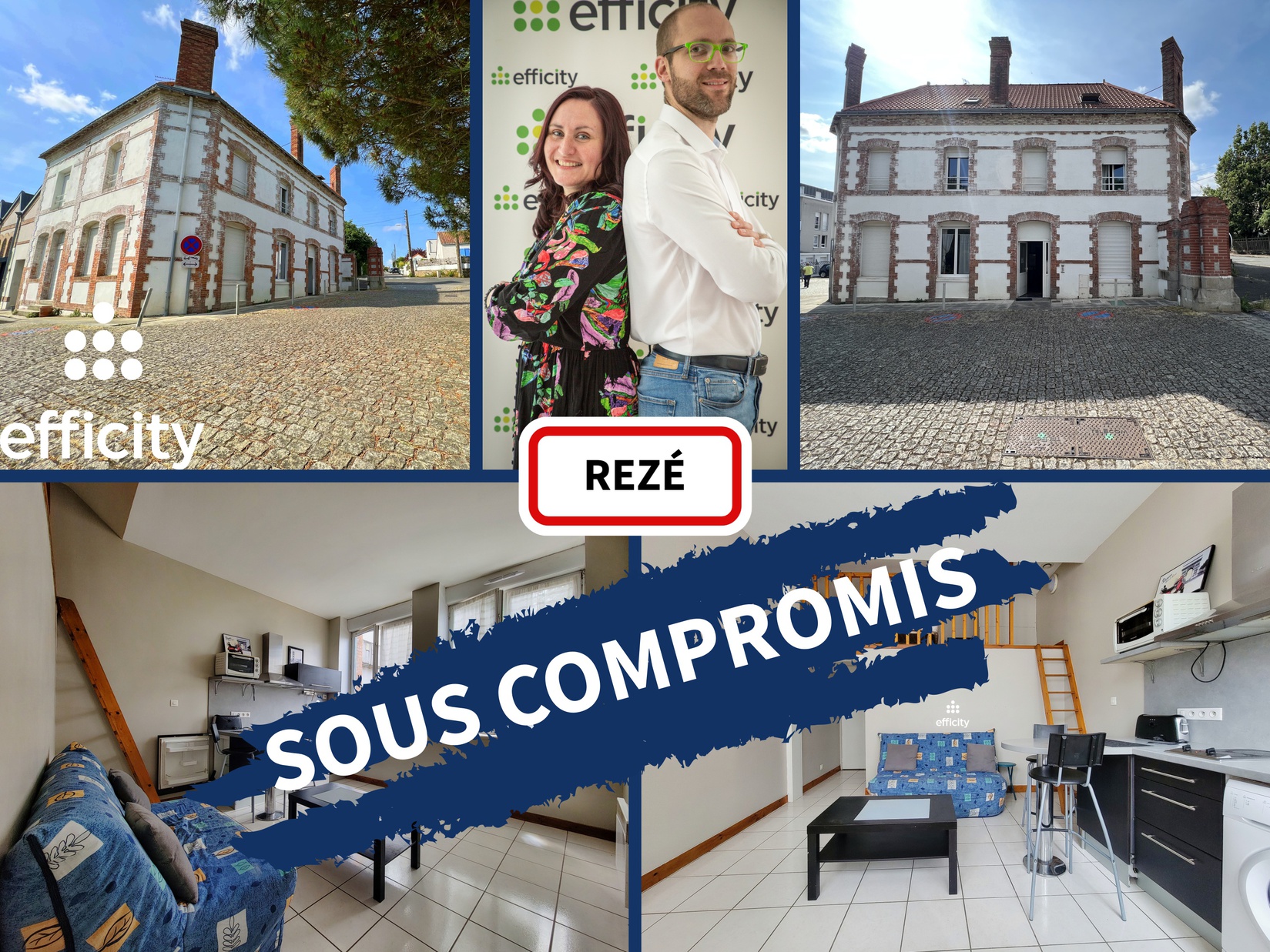 appartement 1 pièces - 19m2 à Rezé (44400)