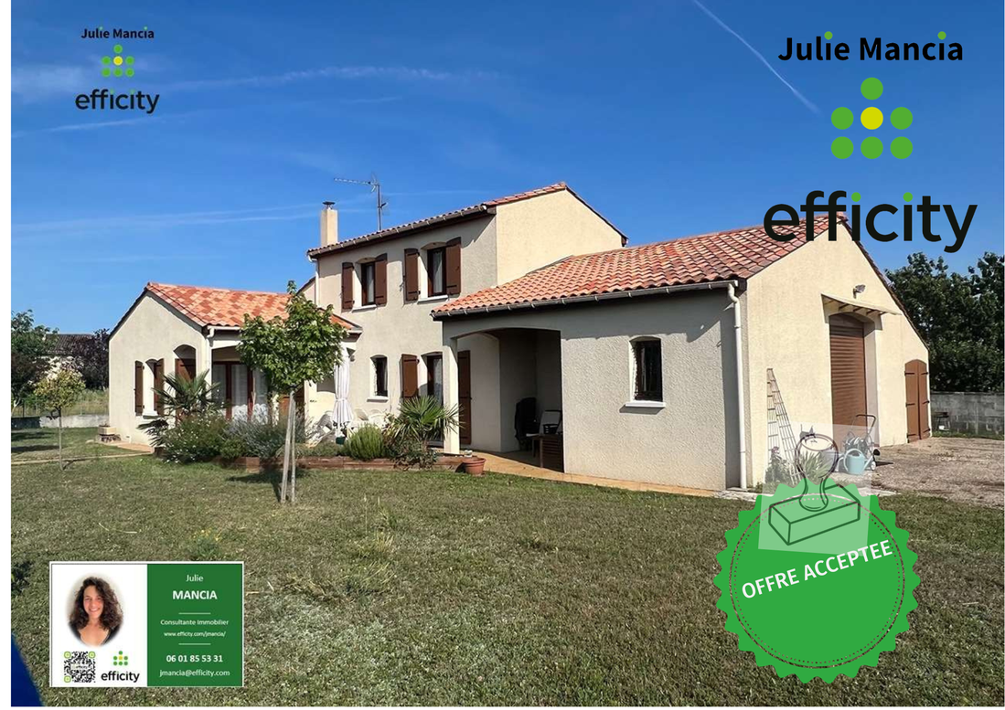 maison 5 pièces - 130m2 à Fléac (16730)