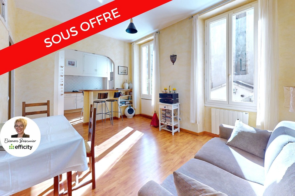 appartement 2 pièces - 39m2 à Marseille (13006)