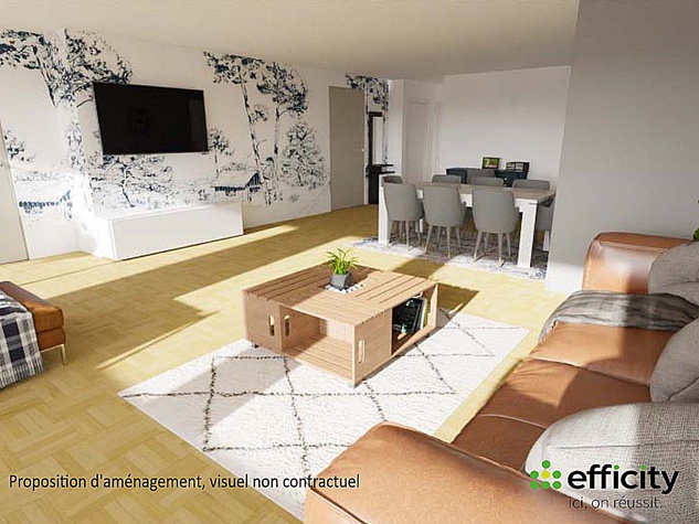 appartement 5 pièces - 96m2 à Lyon (69009)