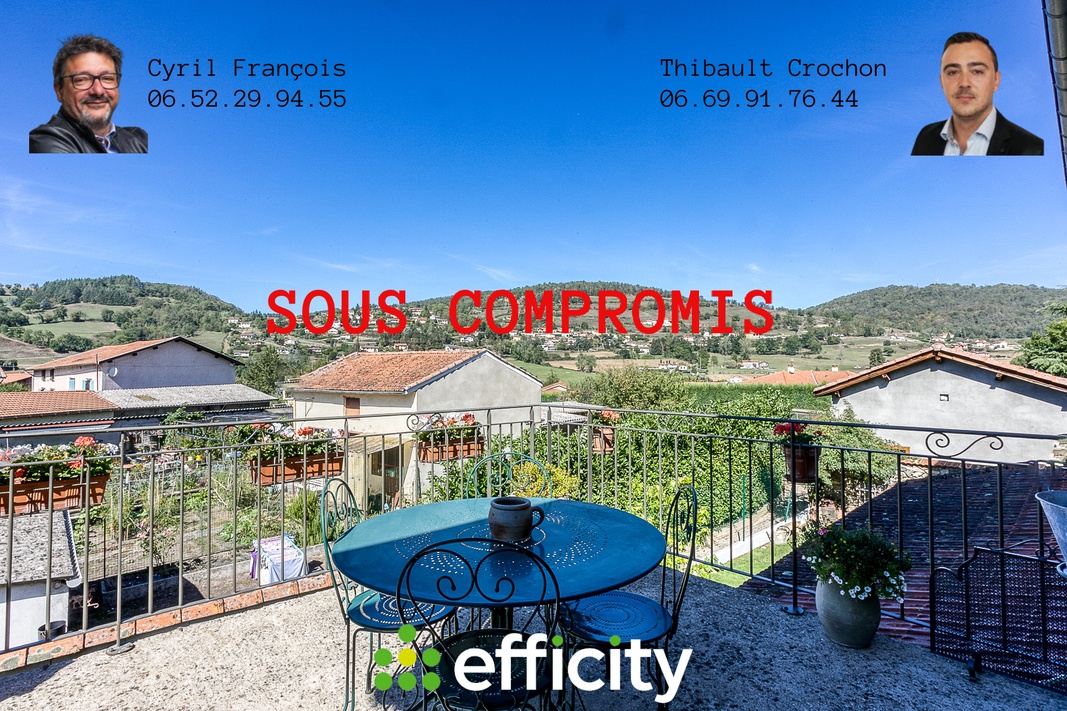 maison 5 pièces - 210m2 à Saint-Laurent-de-Chamousset (69930)