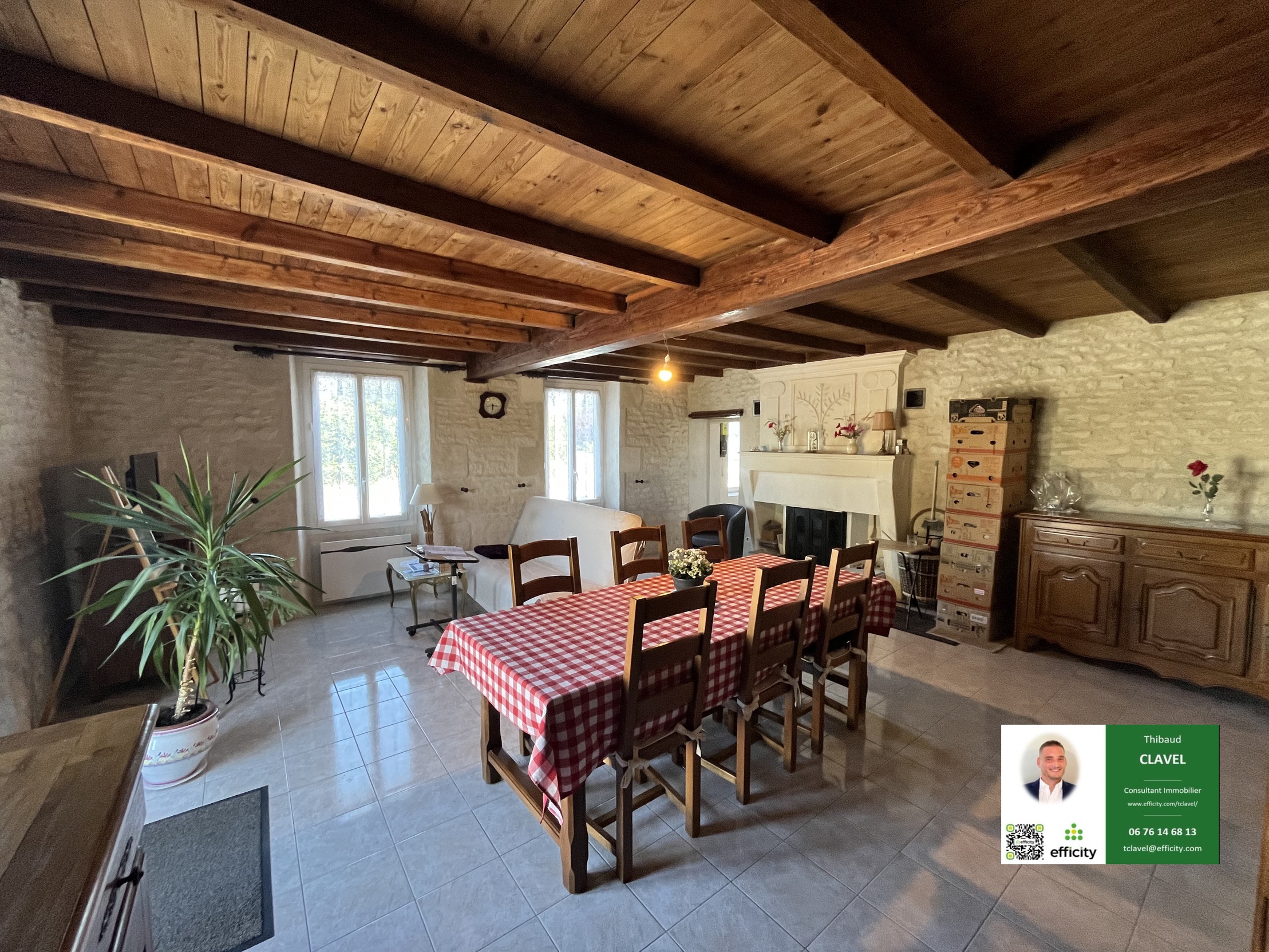 maison 4 pièces - 124m2 à Gensac-la-Pallue (16130)