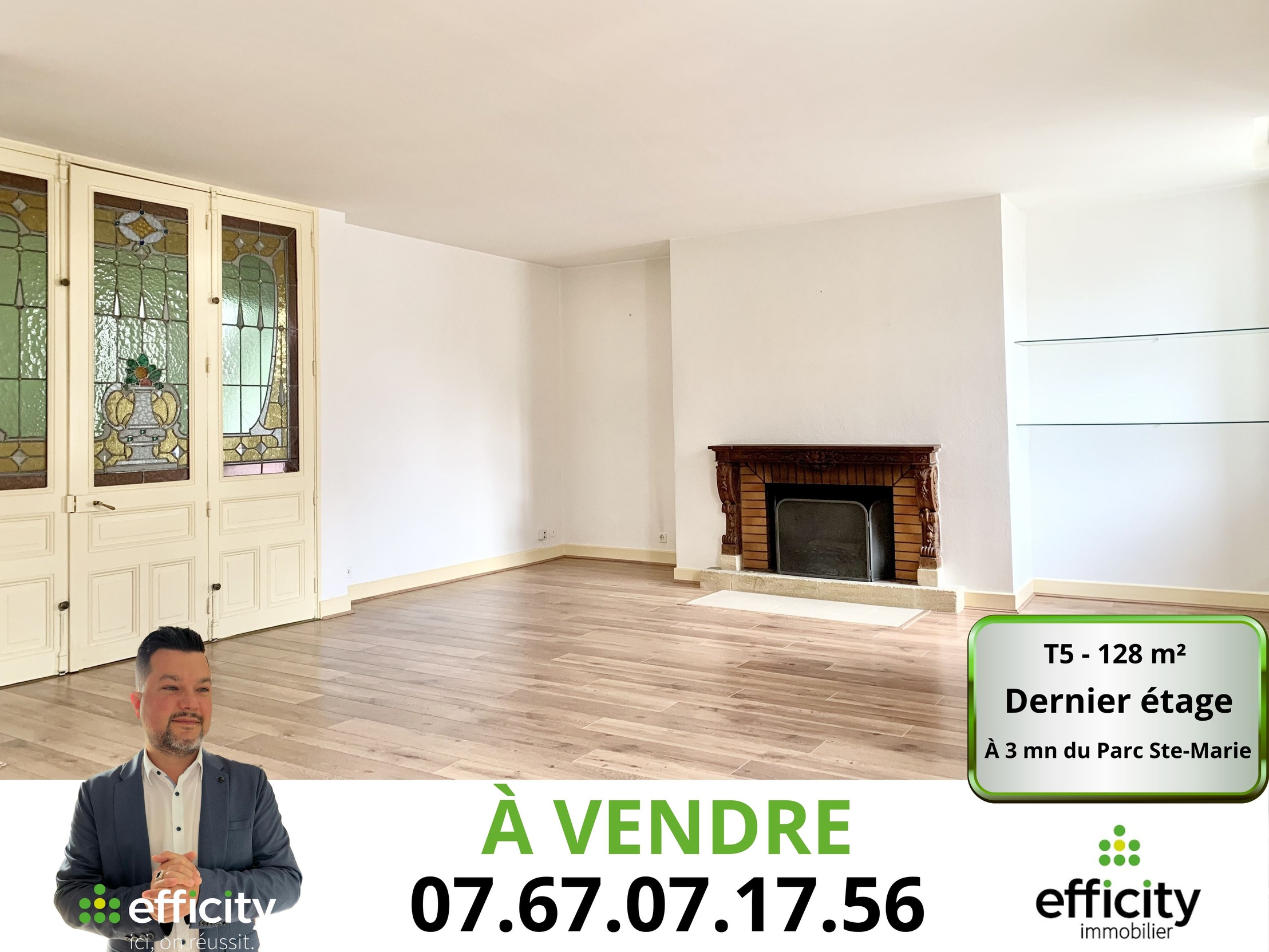 appartement 5 pièces - 128m2 à Nancy (54000)