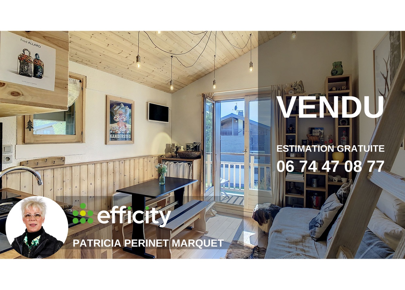 appartement 2 pièces - 31m2 à Demi-Quartier (74120)