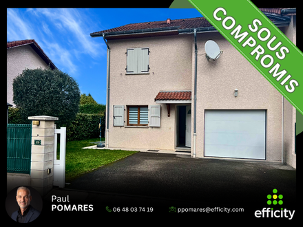 maison 5 pièces - 102m2 à La Rivière (38210)
