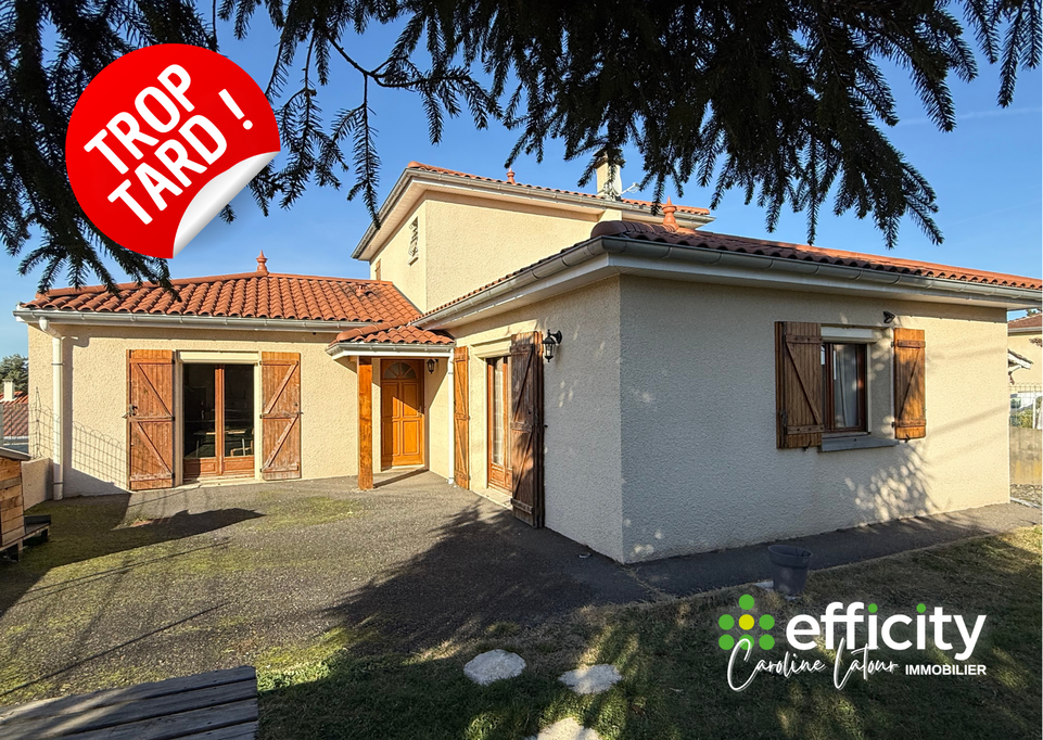 maison 5 pièces - 123m2 à Saint-Georges-Haute-ville (42610)