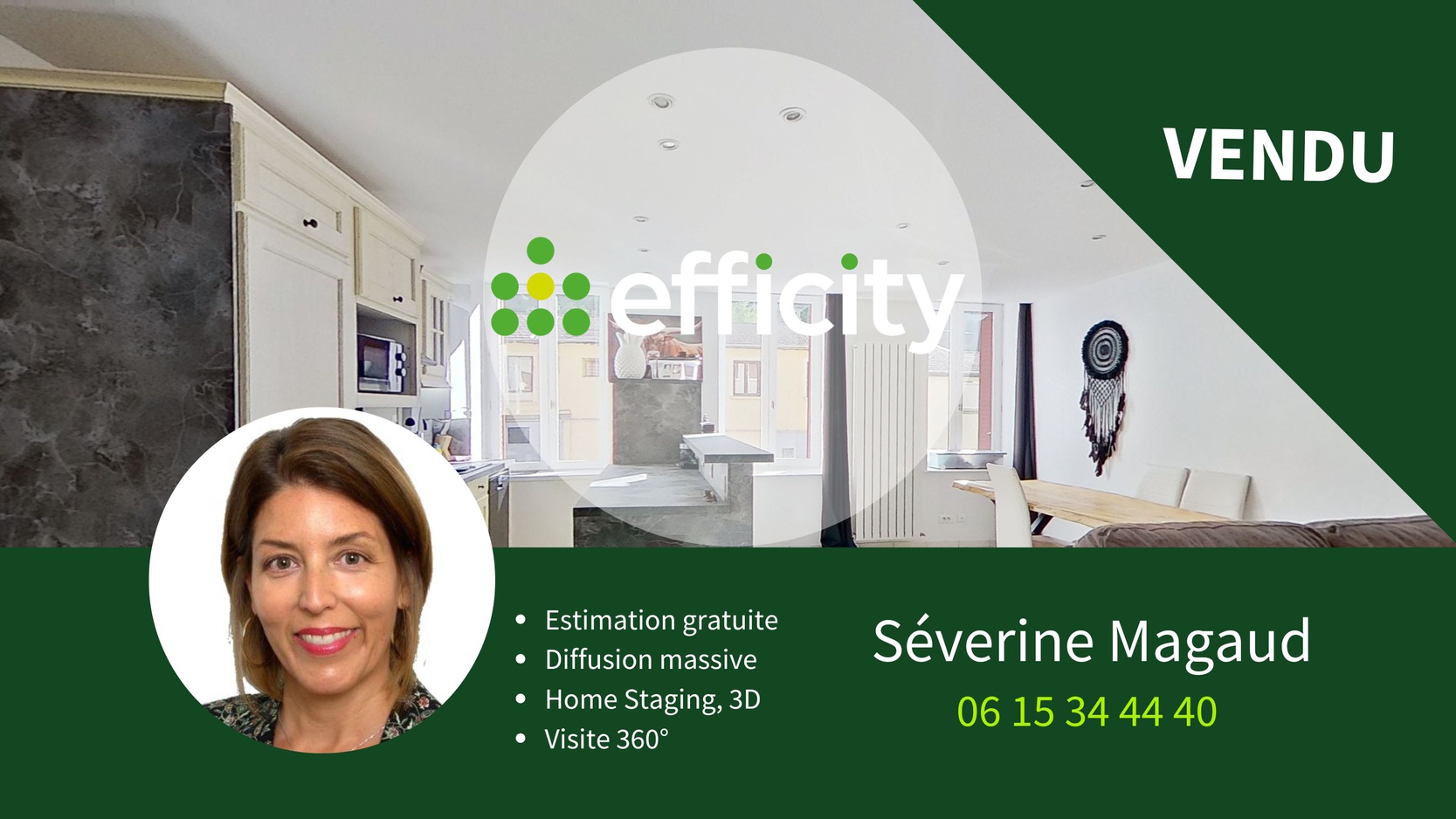 appartement 3 pièces - 64m2 à Tarare (69170)