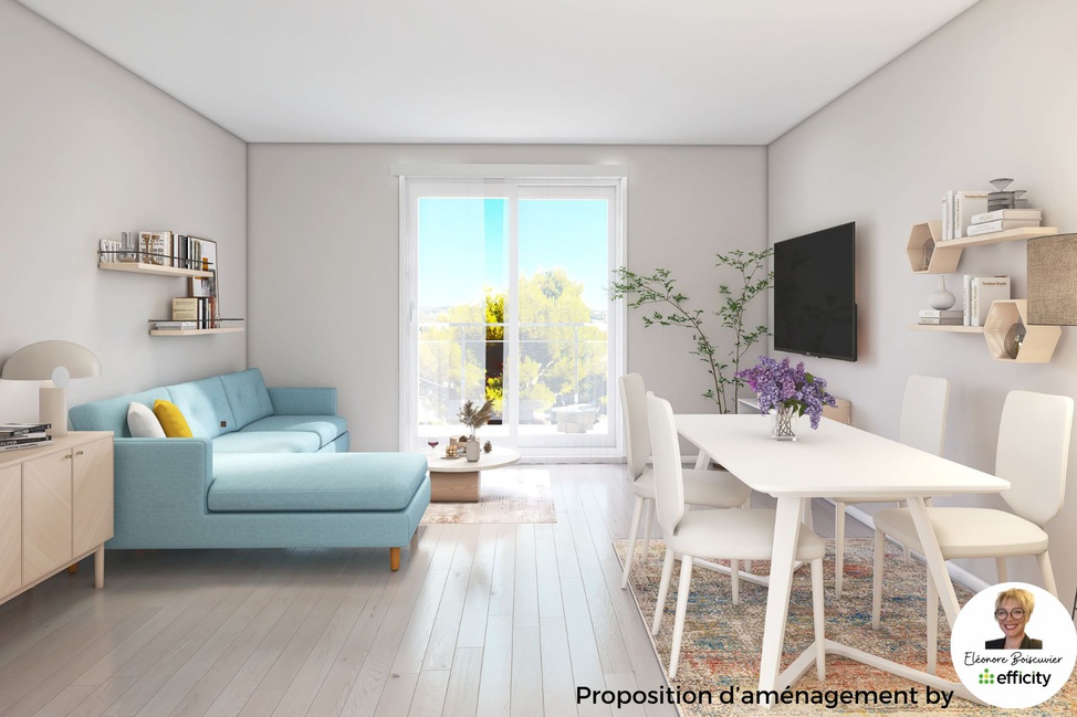 appartement 4 pièces - 66m2 à Marseille (13015)