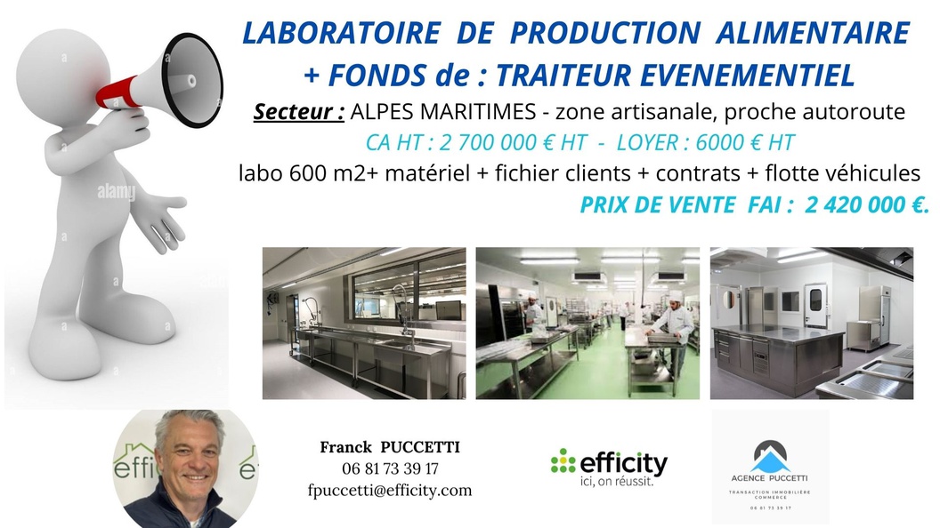 fonds-de-commerce 20 pièces - 650m2 à Cannes (06400)