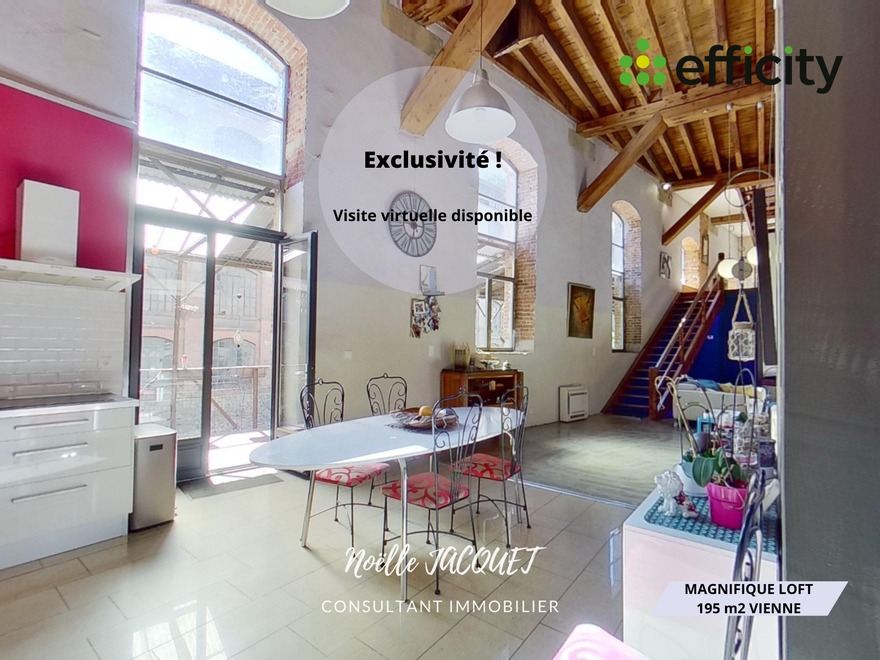 appartement 6 pièces - 195m2 à Vienne (38200)