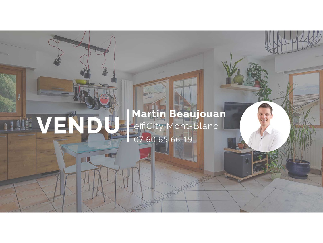 appartement 3 pièces - 74m2 à Sallanches (74700)