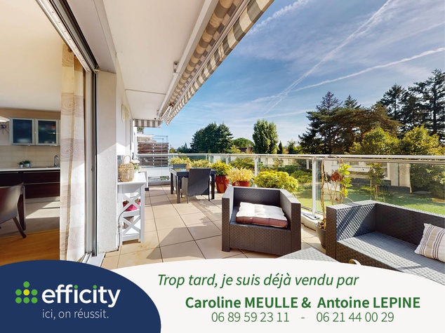 appartement 3 pièces - 75m2 à Tassin-la-Demi-Lune (69160)