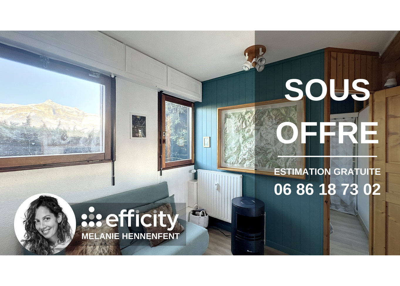 appartement 2 pièces - 33m2 à Saint-Gervais-les-Bains (74170)