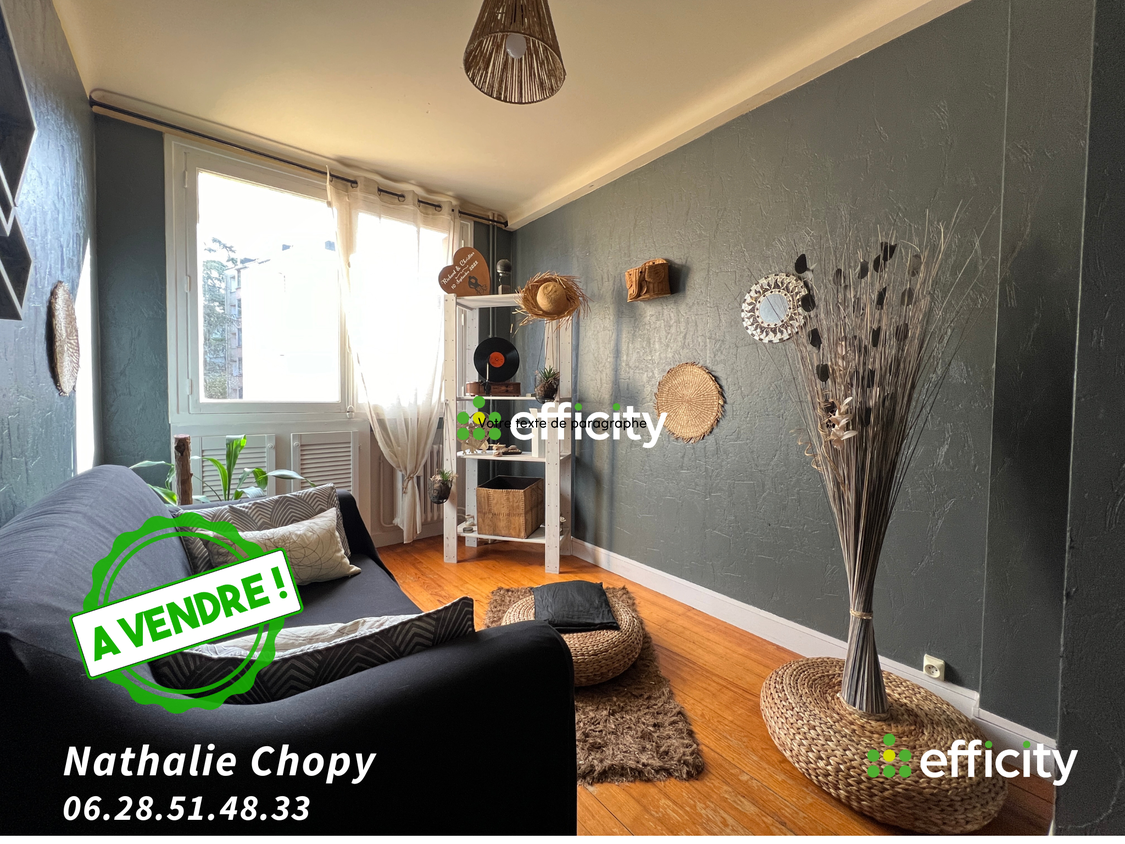 appartement 4 pièces - 77m2 à Saint-Étienne (42100)