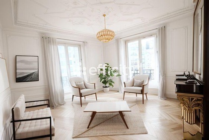 appartement 3 pièces - 62m2 à Paris (75018)