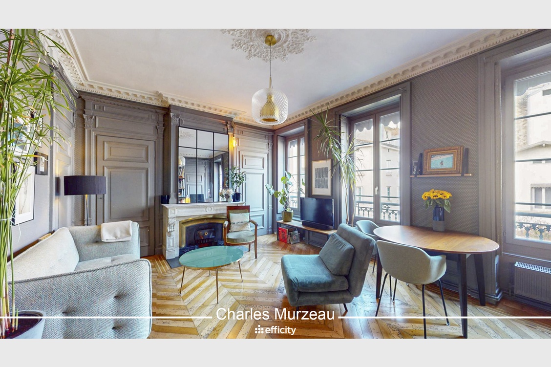 appartement 3 pièces - 73m2 à Lyon (69001)