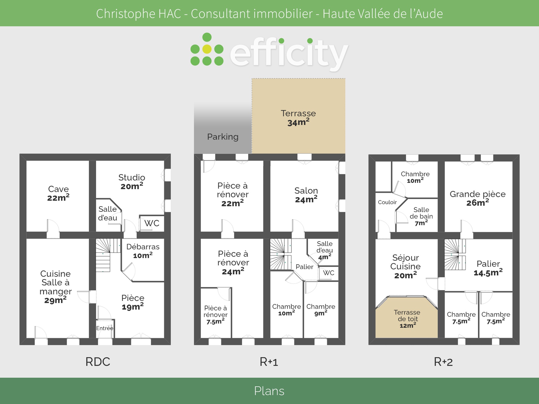 Achat immobilier Maison 15 pièces  280m2 à Fourtou (11190) - Photo n°20