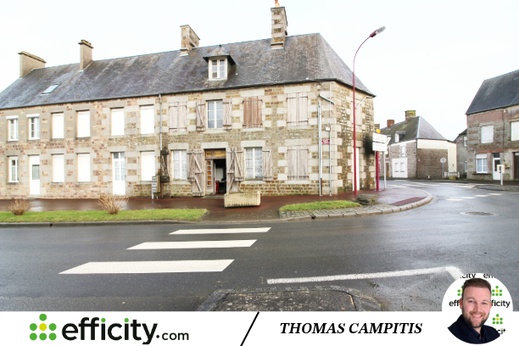 Achat immobilier Maison 5 pièces  120m2 à Villebaudon (50410) - Photo n°1