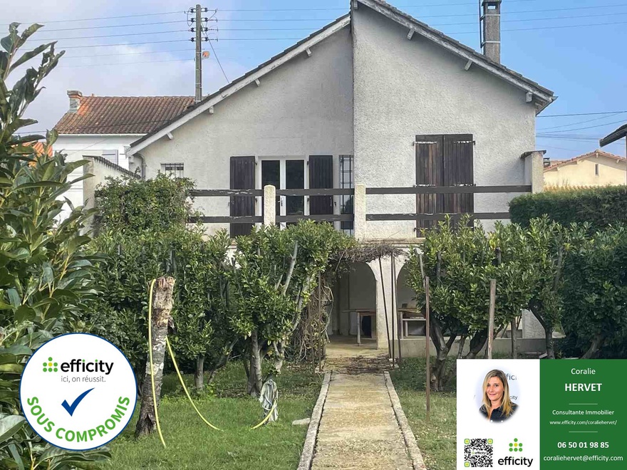 maison 3 pièces - 80m2 à Soyaux (16800)