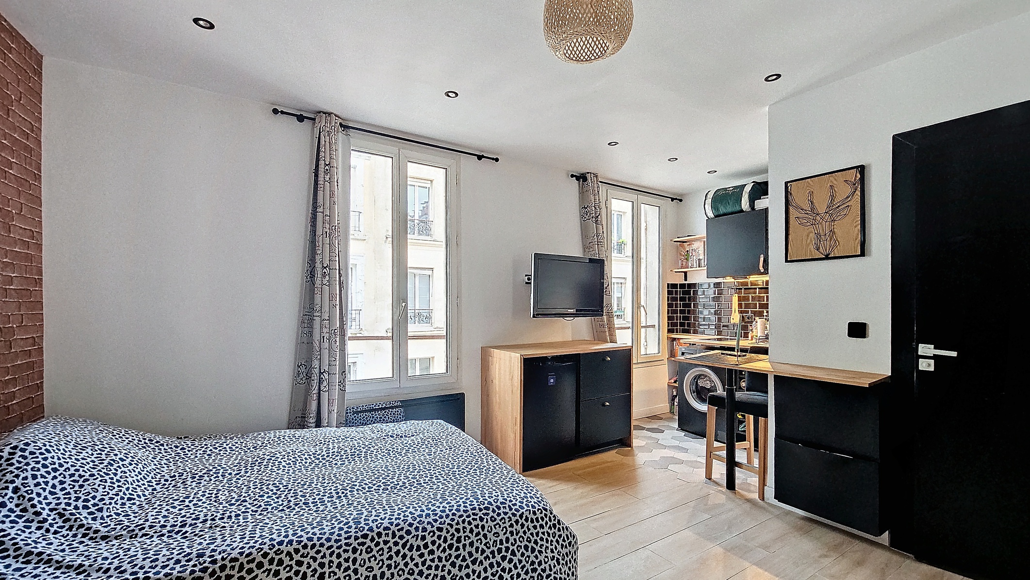 appartement 1 pièces - 21m2 à Paris (75014)